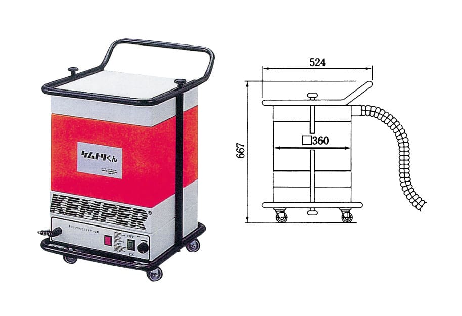 集煙機（ケムトリくん） 4m³/1.5kW KEM