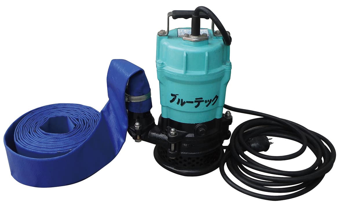 水中ポンプ 0.4kW/50mm/100V