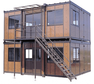 折畳み式ハウス 8.3坪/2階建対応/木目 SP-3FWR