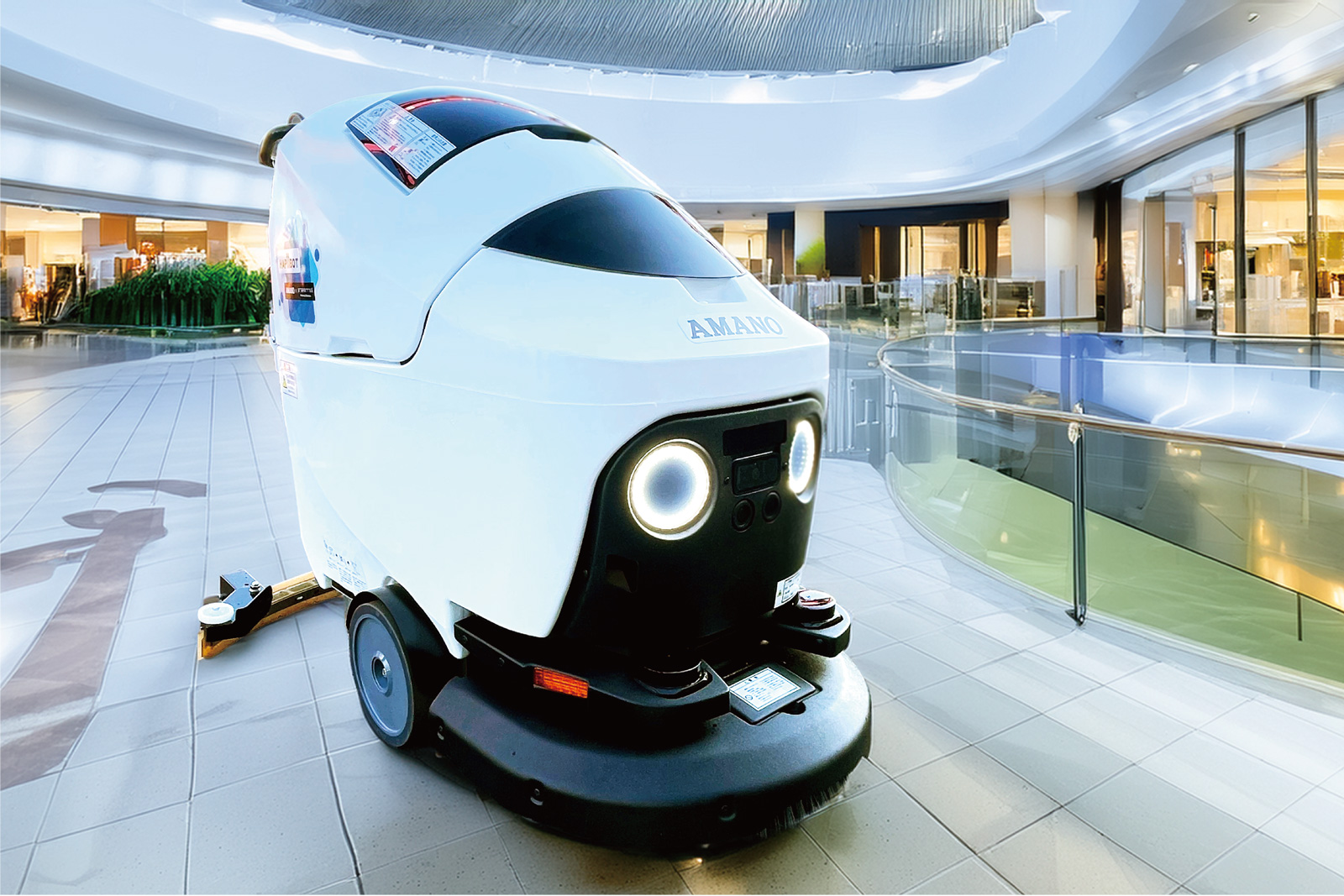 床洗浄ロボット HAPiiBOT