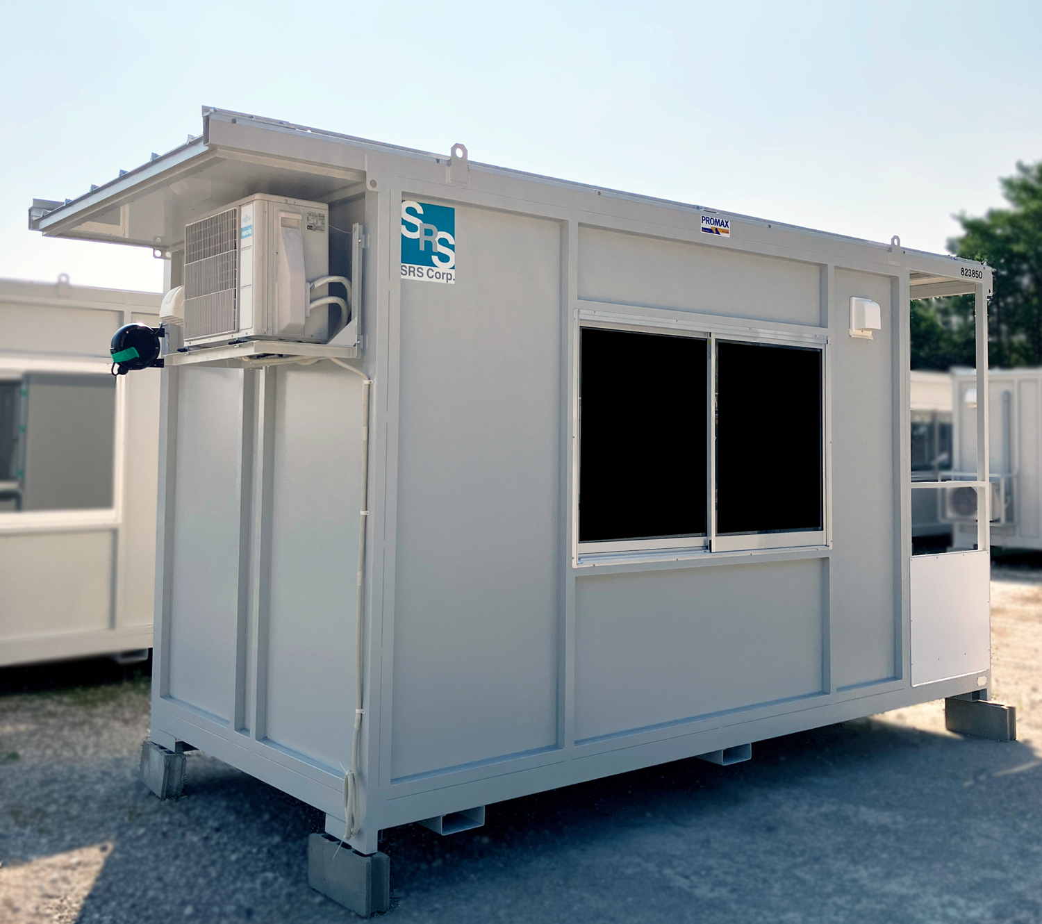太陽光発電システム付きユニットハウス